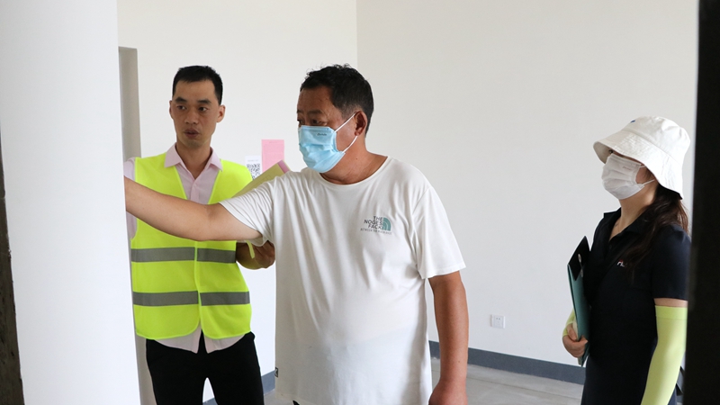 濟(jì)寧華都國濱府&middot;禮悅一期開展業(yè)主驗(yàn)房工作