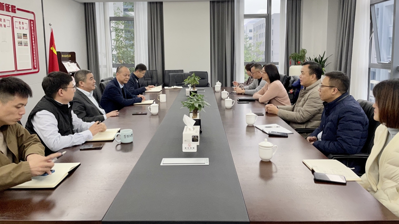 省糧油進出口公司總經理宋耀華、益海嘉里浙江公司總經理杜海濤一行到訪浙江農合