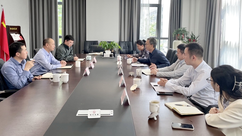 寧夏供銷集團黨委書記、董事長陳鹍到訪浙江農合