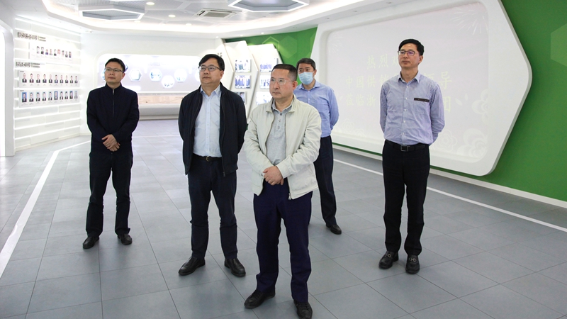 中國供銷集團黨委委員、副總經理邢宏偉到浙農考察調研