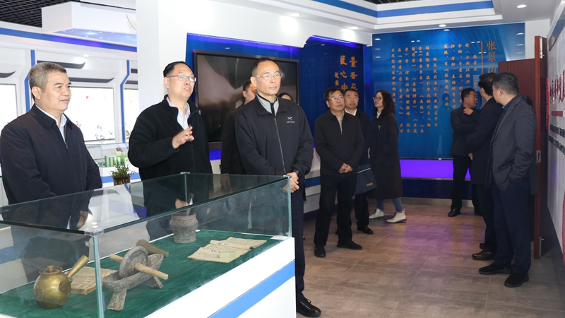 省人大常委會委員、社會建設委員會副主任委員王敏一行調研景岳堂