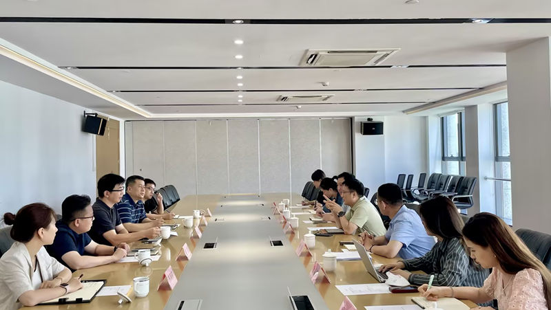 湘湖實(shí)驗(yàn)室與浙江農(nóng)科創(chuàng)業(yè)園領(lǐng)導(dǎo)到訪浙農(nóng)科創(chuàng)園